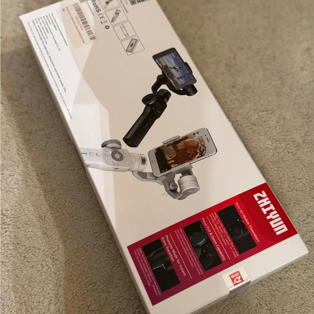 Used little. Smooth 4 White Smartphone Gimbal